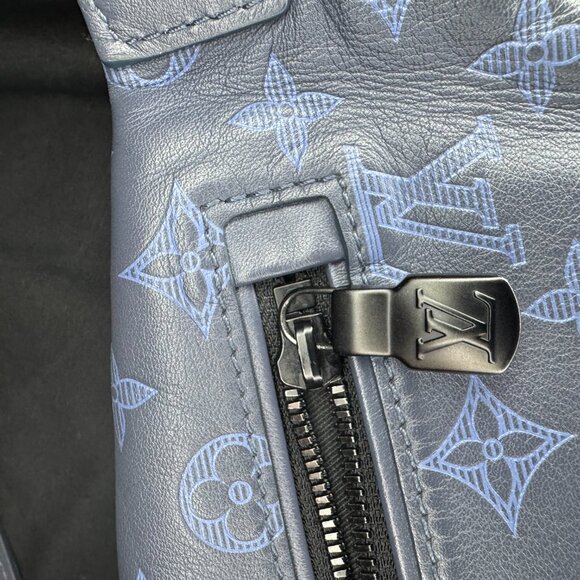Louis Vuitton PM Shadow Monogram Discovery Bum Bag – Blue (Rare) - Picture 15 of 16